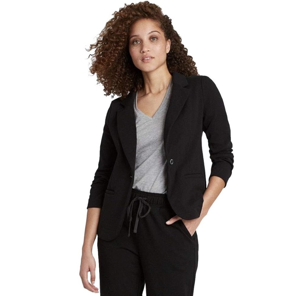A New Day Nipped Waist Knit Blazer